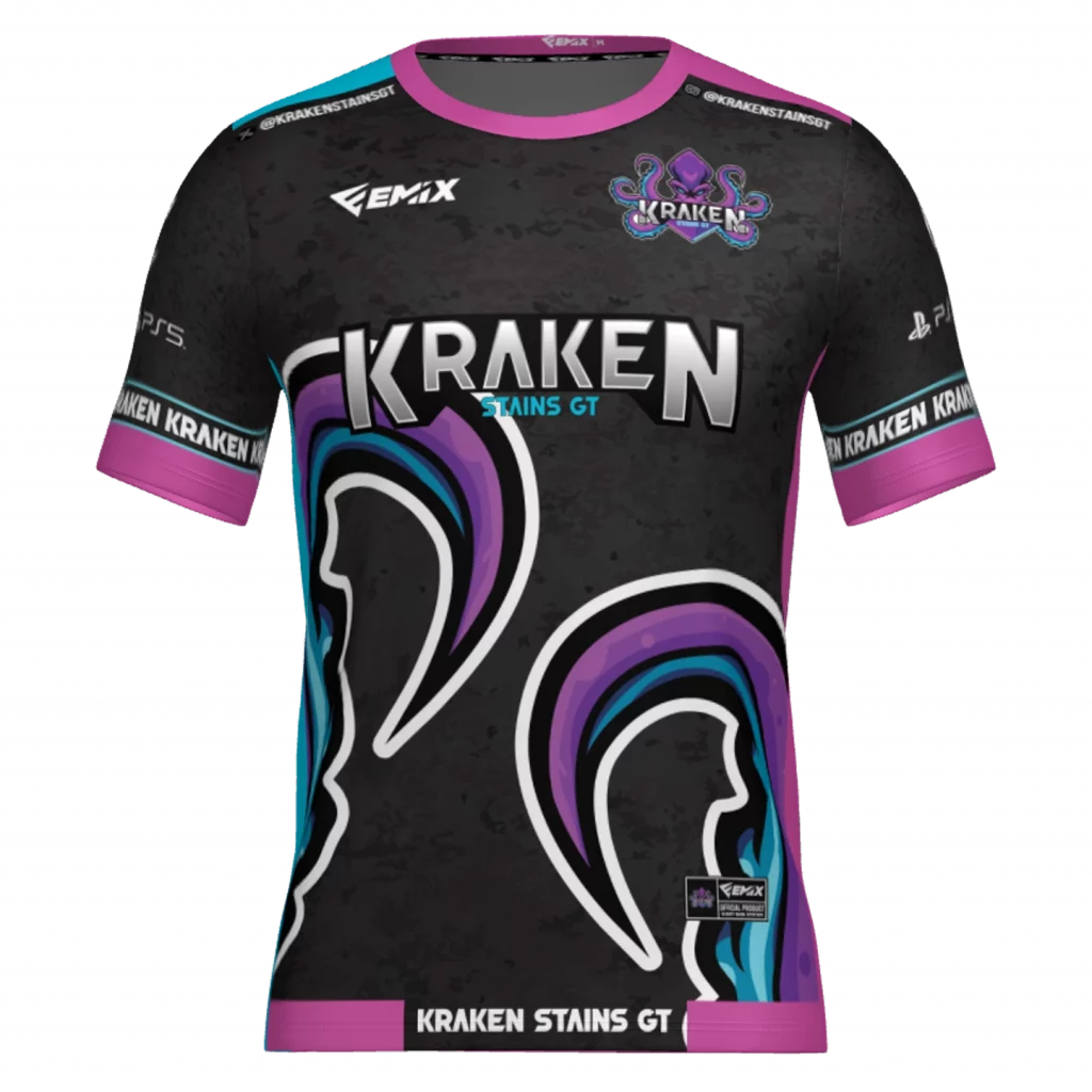 Camiseta Oficial Kraken Stains GT