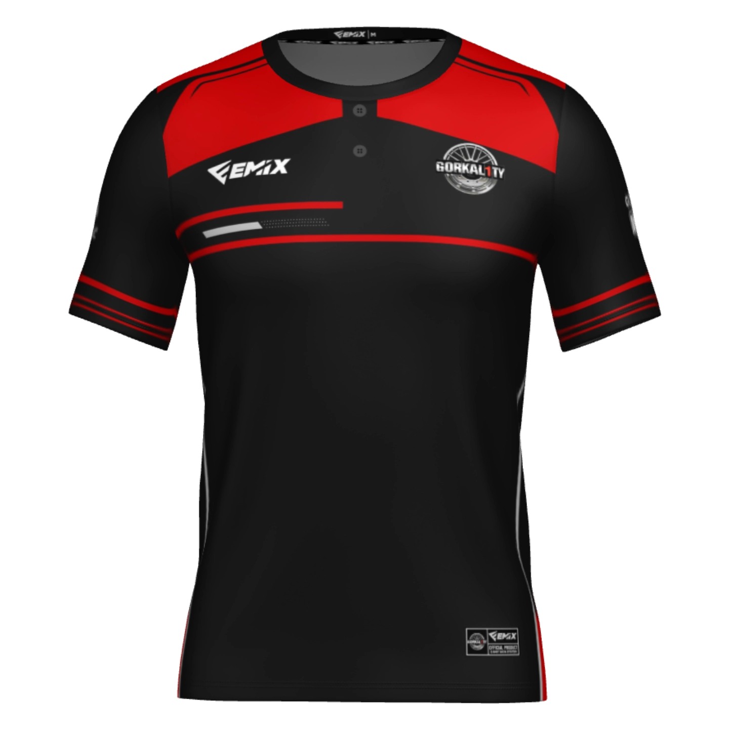 Camiseta Abotonada Oficial GORKAL1TY