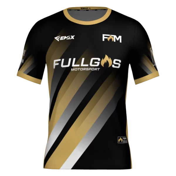 Camiseta Oficial FullGas Motorsport Gold